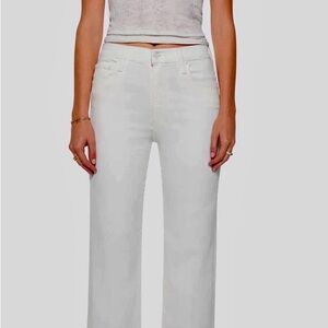 Mother Rambler Zip Ankle Jeans